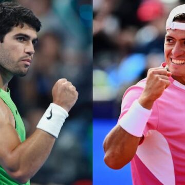 Sebastián Báez se prepara para un desafío frente a Carlos Alcaraz en Montecarlo