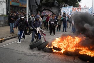 imagen-76 Tensión en los accesos a Buenos Aires por protestas de piqueteros