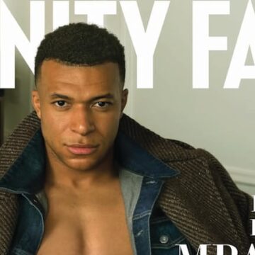 Kylian Mbappé deslumbra en la portada de Vanity Fair con looks únicos