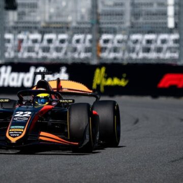 Nicolás Varrone se destaca en Miami logrando sus primeros puntos en Fórmula 2
