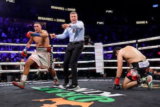 David Benavidez brilla con un nocaut memorable en Las Vegas