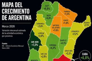 Universidad Austral aclara que no elaboró el mapa de crecimiento erróneo presentado por Milei y su asesor