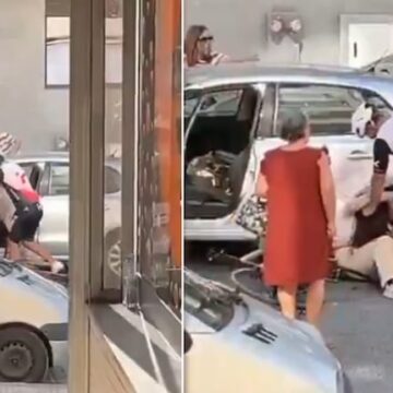 imagen-423 Un ciclista agrede brutalmente a una mujer tras un incidente de tránsito en Portugal