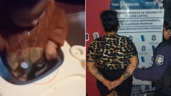Detienen a mujer en La Plata por grabar a su bebé manipulando un arma
