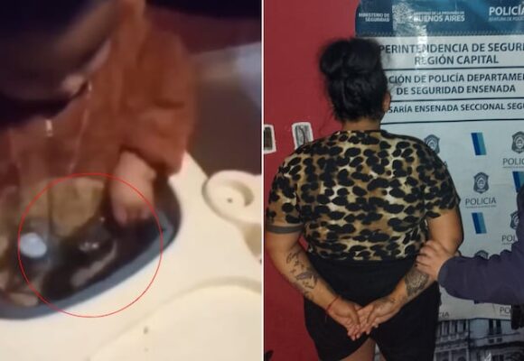 Detienen a mujer en La Plata por grabar a su bebé manipulando un arma