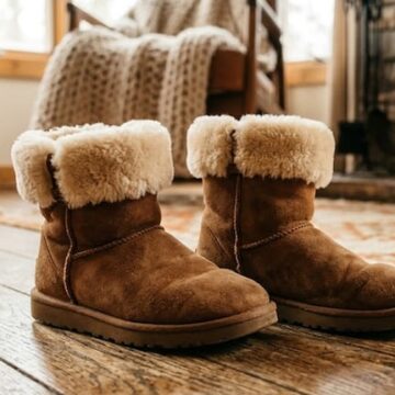 Las botas de corderito regresan con un toque moderno para el invierno