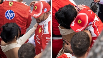 imagen-104 Los momentos entrañables entre Lewis Hamilton y Kim Kardashian en el Gran Premio de Mónaco