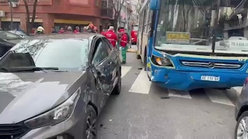 imagen-134 Accidente en San Cristóbal: 19 personas resultaron heridas en un choque