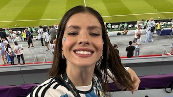 imagen-225 La China Suárez comparte una foto nostálgica y se suma al ambiente mundialista
