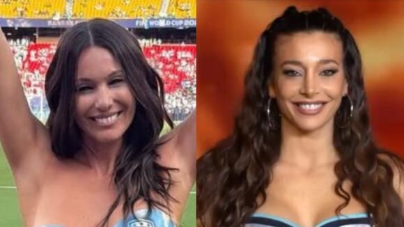 imagen-261 Duelo de estilos: Pampita y Sol Pérez presentan innovadores corsets inspirados en el equipo argentino