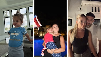 imagen-115 Sofía Calzetti revela los momentos familiares con el Kun Agüero y Olivia en Miami