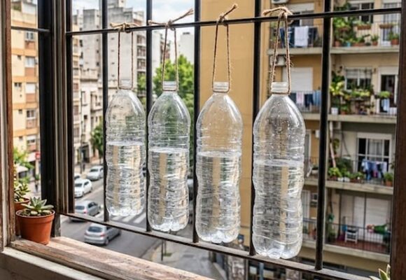imagen-124 Beneficios de Colgar Botellas con Agua en las Ventanas