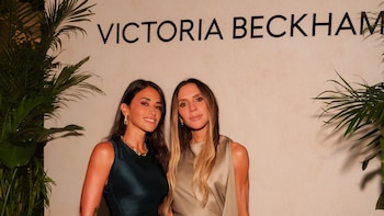 imagen-129 Antonela Roccuzzo brilla en la inauguración de la nueva boutique de Victoria Beckham