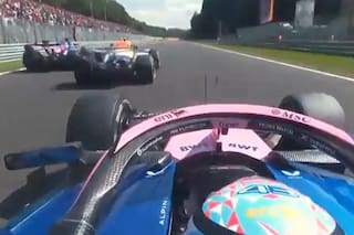 imagen-239 El notable adelantamiento de Franco Colapinto en el Gran Premio de Bélgica