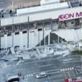 Terremoto de gran magnitud sacude Japón y causa colapso en un centro comercial