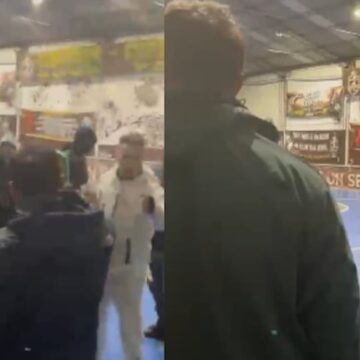 imagen-105 Violento enfrentamiento en un partido de fútbol infantil: agresiones de hinchas de Platense