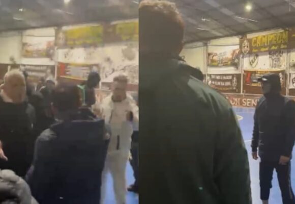 imagen-105 Violento enfrentamiento en un partido de fútbol infantil: agresiones de hinchas de Platense