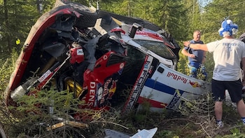 imagen-13 Impactantes accidentes marcan el Rally de Finlandia 2026