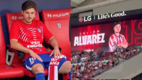imagen-262 Tensión en el Atlético de Madrid por la recepción de Julián Álvarez antes del duelo contra Villarreal