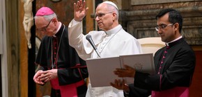 imagen-270 El Papa León XIV se reúne con el arzobispo de Luján antes de su visita a Argentina