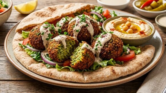 Receta tradicional de falafel casero: crocante por fuera y tierno por dentro