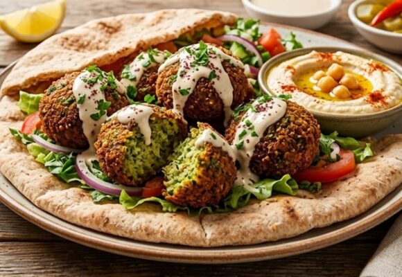 Receta tradicional de falafel casero: crocante por fuera y tierno por dentro