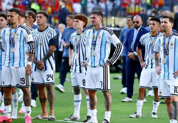 imagen-95 El emotivo mensaje de la Selección argentina a Lionel y su familia tras la pérdida de Jorge Messi