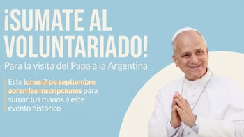imagen-178 Convocatoria de voluntarios para la visita del Papa León XIV a Argentina