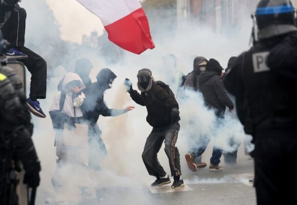imagen-212 Tensiones en Francia: 135 manifestantes detenidos tras protestas