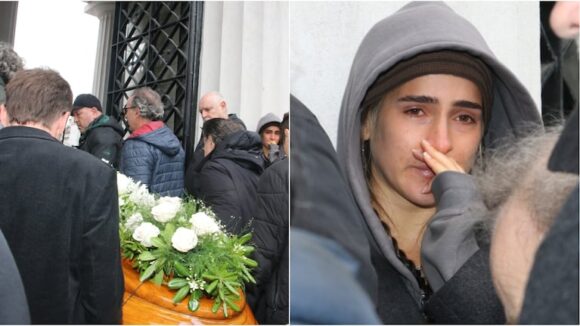 imagen-79 Desconsolado adiós de la nieta de Piero en su funeral en La Recoleta