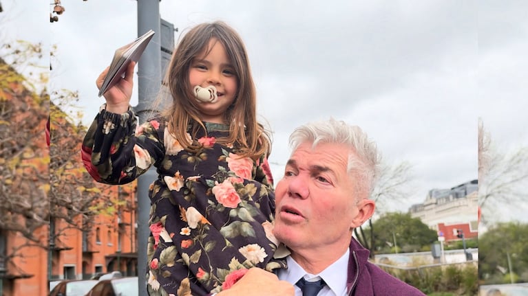 imagen-88 Barby Franco y Fernando Burlando celebran la obtención de la ciudadanía italiana de su hija Sarah